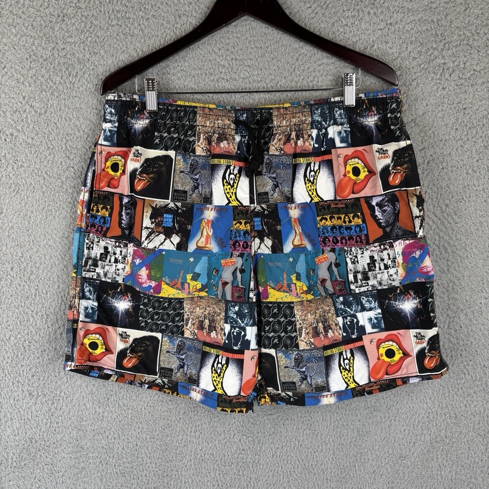 Vilebrequin Swimming Beach Shorts Rolling Stones Ltd Edition Music Mens 3XL